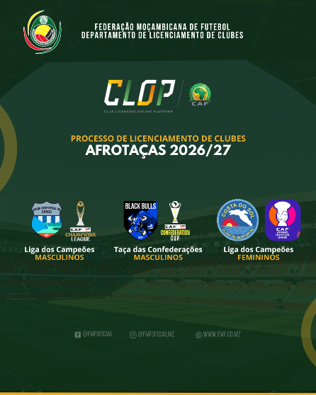 Clubes Moçambicanos concluem Licenciamento para as Afrotaças